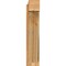 Ekena Millwork Traditional Block Rough Sawn Outlooker, Western Red Cedar, 8"W x 32"D x 38"H OUT08X32X38TRA05RWR - alternate 4
